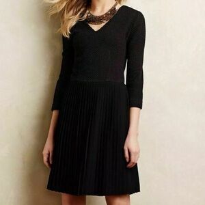 Fannie for Anthropologie Black Dress